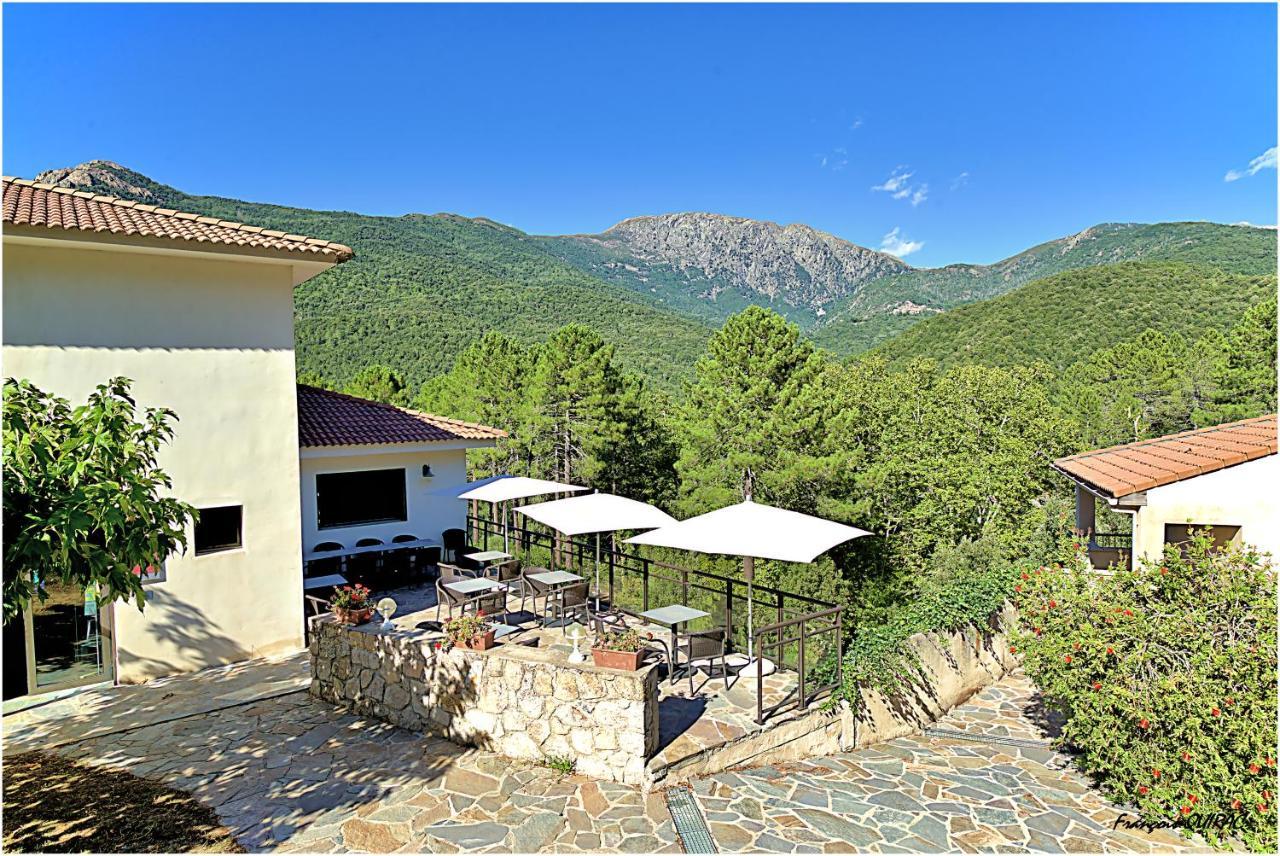 Auberge Des Deux Sorru Bains de Guagno Dış mekan fotoğraf